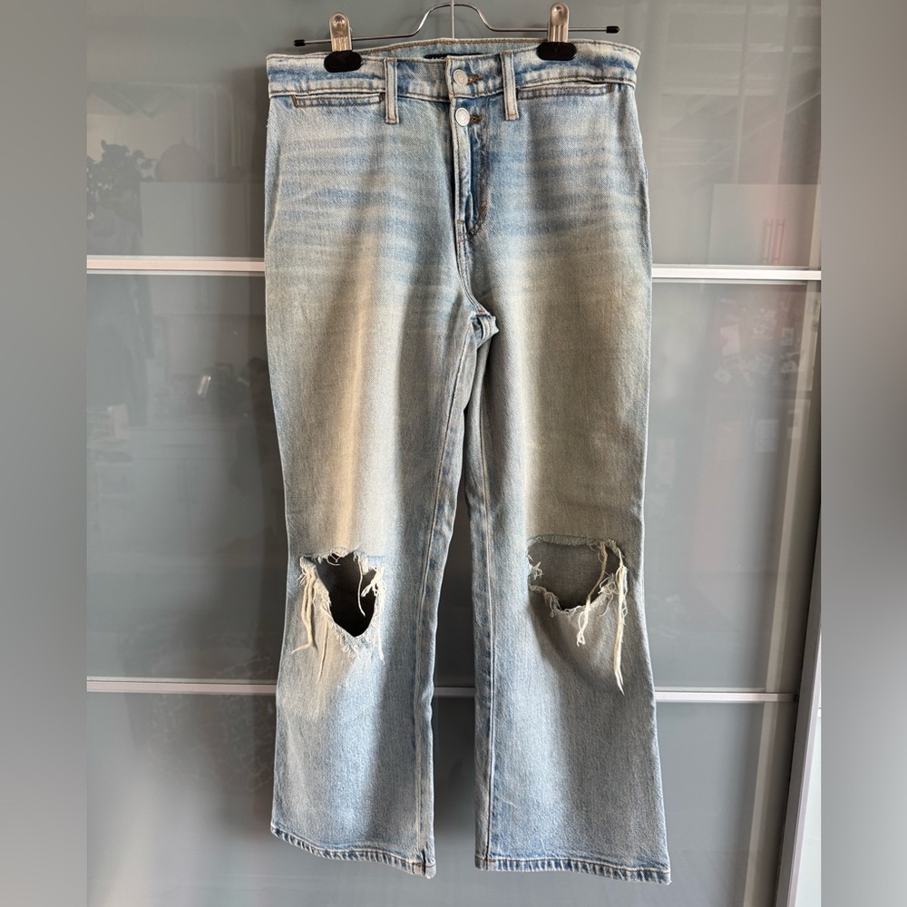 Lucky Brand Distressed Light Blue Women's Jeans